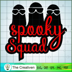 Spooky Squad SVG Cut File for Cricut & Silhouette