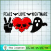 Peace Love Nightmare SVG Cut File for Cricut & Silhouette 2 8 copy 3