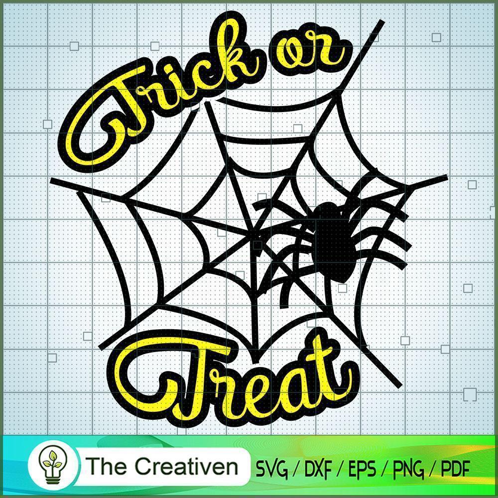 Trick or Treat SVG Cut File for Cricut & Silhouette Design 27275 1 Trick or Treat SVG Cut File for Cricut & Silhouette Design 27275
