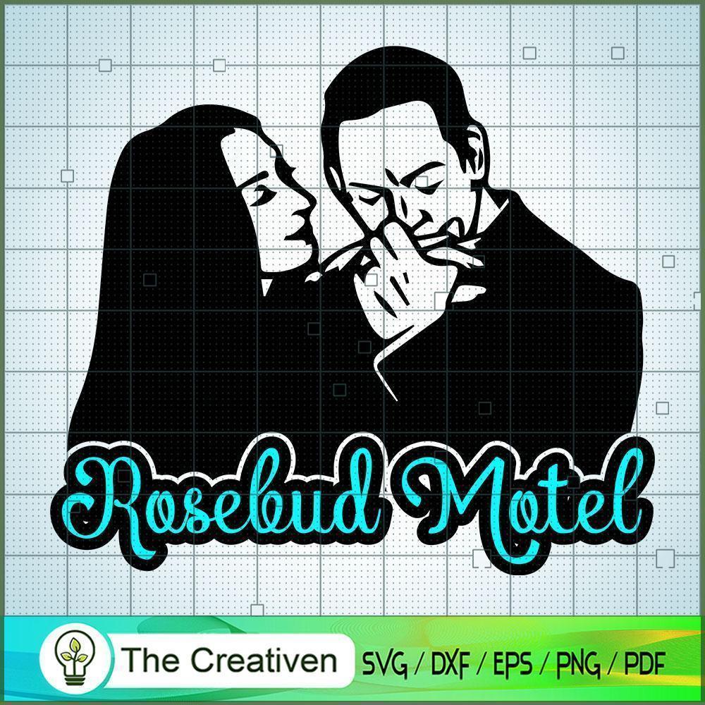 Rosebud Motel SVG Cut File for Cricut & Silhouette 1 Rosebud Motel SVG Cut File for Cricut & Silhouette