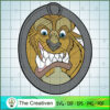 The Beast In Mirror SVG Cut File for Cricut & Silhouette
