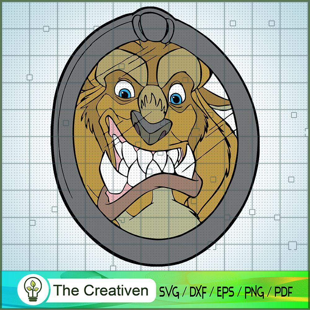 The Beast In Mirror SVG Cut File for Cricut & Silhouette 1 The Beast In Mirror SVG Cut File for Cricut & Silhouette