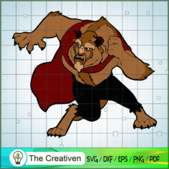 The Beast Sneaky SVG Cut File for Cricut & Silhouette