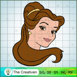 Belle Head SVG Cut File for Cricut & Silhouette