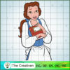 Belle Hugs A Book SVG Cut File for Cricut & Silhouette 2 19 copy 1
