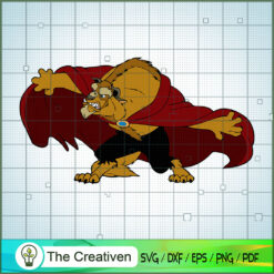 Angry The Beast SVG Cut File for Cricut & Silhouette