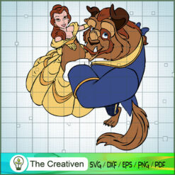 Beauty And The Beast SVG Cut File for Cricut & Silhouette