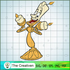 Funny Lumiere SVG Cut File for Cricut & Silhouette