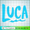 Luca Logo SVG, Luca SVG, Cartoon SVG 2 Luca 008 01 copy