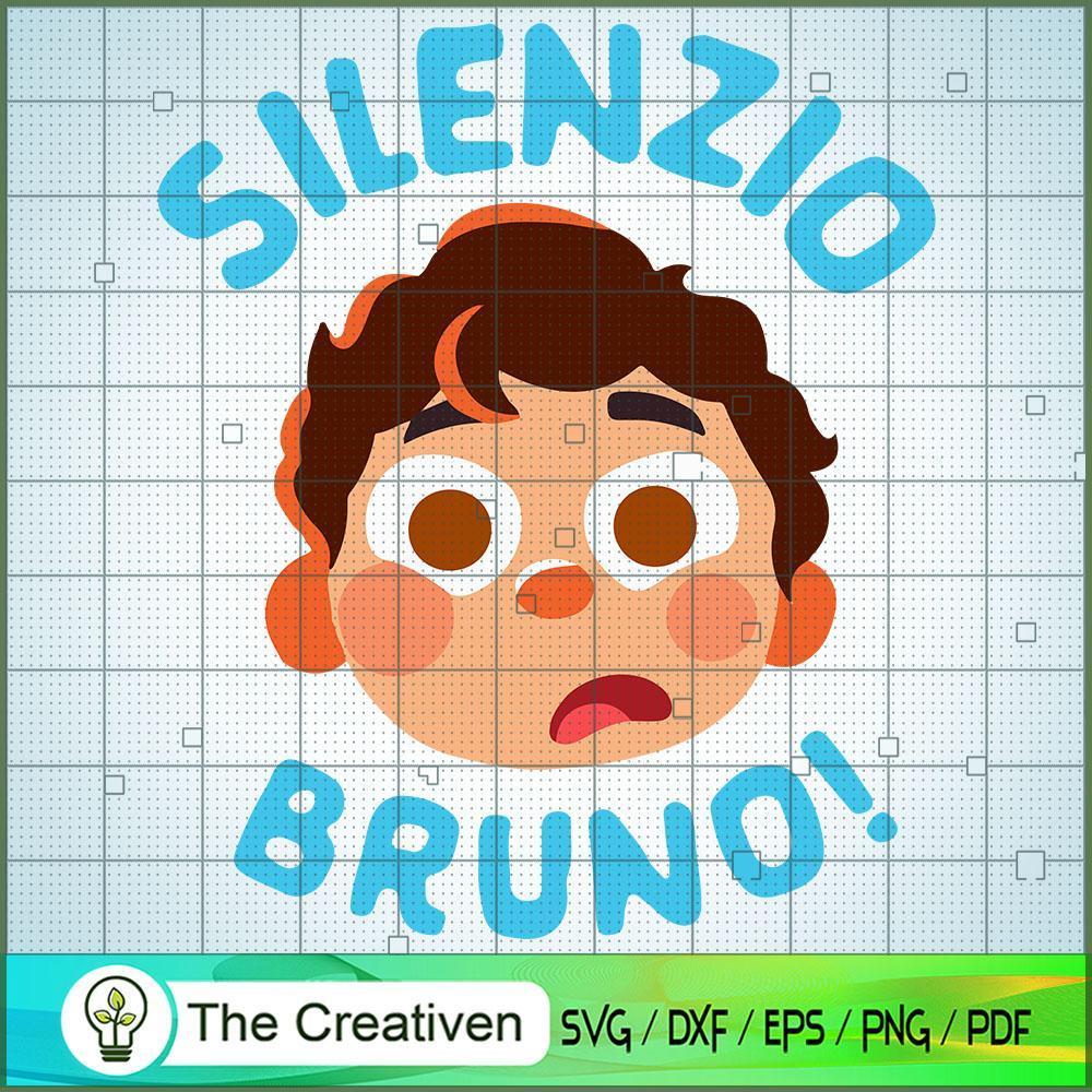 Silenzio Bruno! SVG, Luca SVG, Cartoon SVG 1 Silenzio Bruno! SVG, Luca SVG, Cartoon SVG