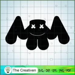 Logo M Marshmello SVG Cut File for Cricut & Silhouette
