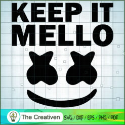 Keep It Melo SVG Cut File for Cricut & Silhouette