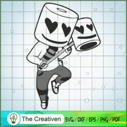 Marshmello Hammer SVG Cut File for Cricut & Silhouette