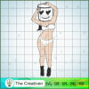 Sexy Girl Marshmello SVG Cut File for Cricut & Silhouette