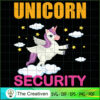 Unicorn Security SVG Cut File for Cricut & Silhouette Design 26756