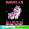 Dadacorn Like A Normal Dad Only More A SVG Cut File fo Design 26279