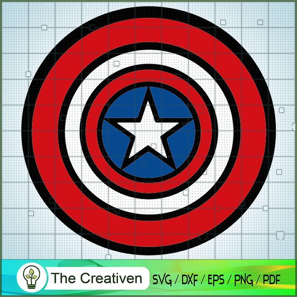 The Captain America Shield Lego SVG Cut File for Cricut & Silhouette 1 The Captain America Shield Lego SVG Cut File for Cricut & Silhouette