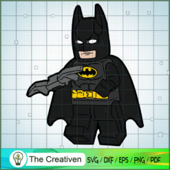 Bruce Wayne Lego SVG Cut File for Cricut & Silhouette