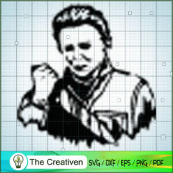 Michael Blur Blood SVG Cut File for Cricut & Silhouette