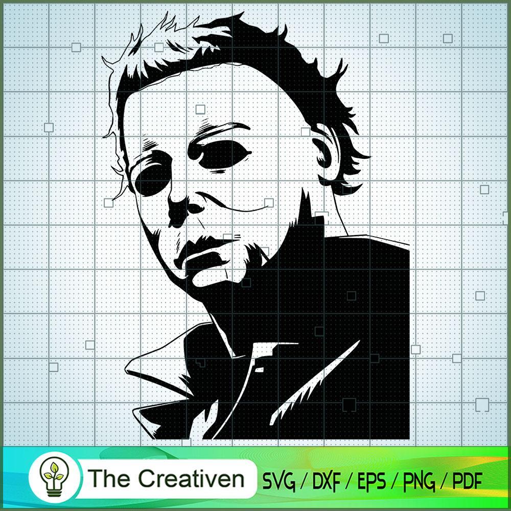 Michael Myers Horror Halloween SVG Cut File for Cricut & Silhouette 1 Michael Myers Horror Halloween SVG Cut File for Cricut & Silhouette