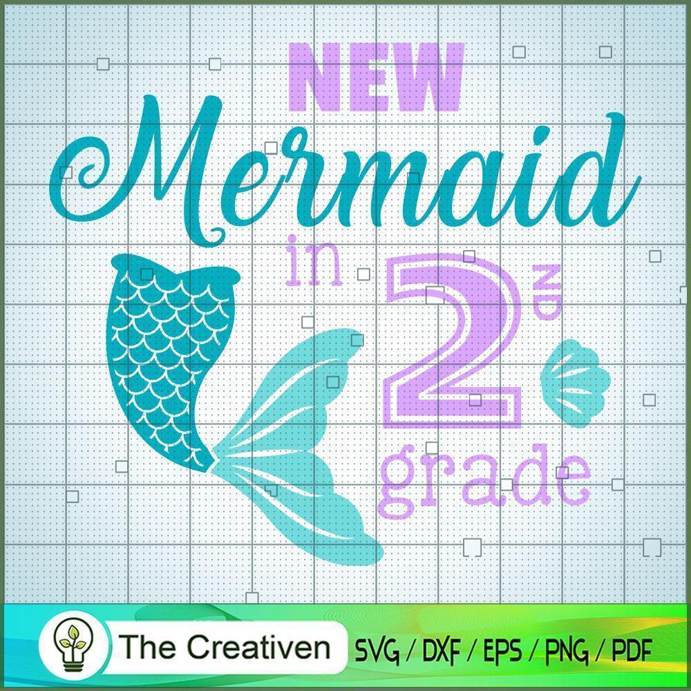 New Mermaid In Two Grade SVG, Disney Princess SVG, Back To School SVG 1 New Mermaid In Two Grade SVG, Disney Princess SVG, Back To School SVG