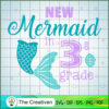 New Mermaid In Three Grade SVG Cut File for Cricut & Silhouette 3 new Mermaid 3rd copy