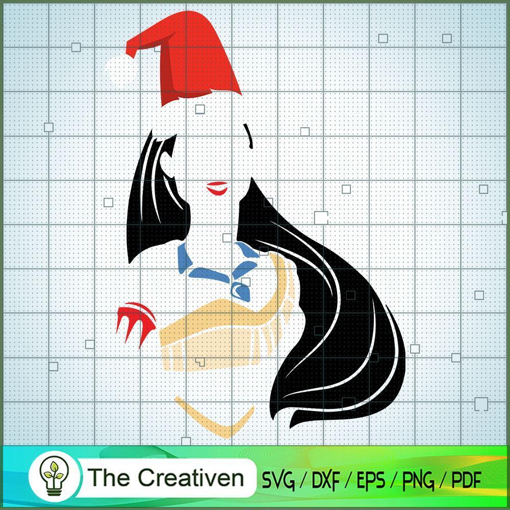Pocahontas Colorful Christmas Hat SVG Cut File for Cricut & Silhouette 1 Pocahontas Colorful Christmas Hat SVG Cut File for Cricut & Silhouette