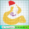 Rapuzel Colorful Christmas Hat SVG, Disney Princess SVG, Christmas SVG 2 11 Rapunzel copy