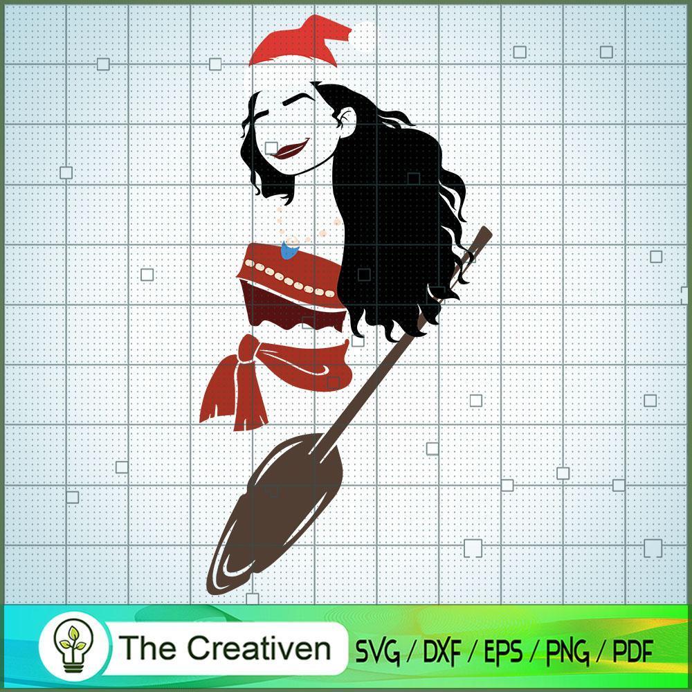 Moana Colorful Christmas Hat SVG, Disney Princess SVG, Christmas SVG 1 Moana Colorful Christmas Hat SVG, Disney Princess SVG, Christmas SVG
