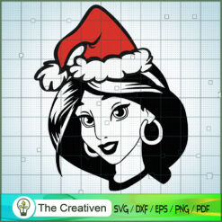 Jasmine Christmas Hat SVG Cut File for Cricut & Silhou Design 26134