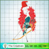 Merida Colorful Christmas Hat SVG, Disney Princess SVG, Christmas SVG 3 7 Merida copy