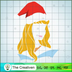 Aurora Yellow Princess Chris SVG Cut File for Cricut
