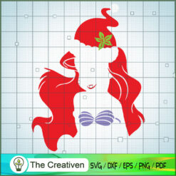 Christmas Ariel Princess SVG, Disney Princess SVG, Christmas SVG