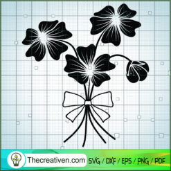 Flower Free SVG Cut File for Cricut & Silhouette Design 48915
