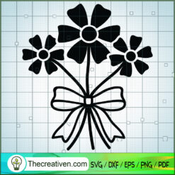 Flower Free SVG Cut File for Cricut & Silhouette Design 48889