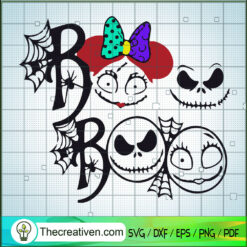 Boo Boo Halloween SVG Cut File for Cricut & Silhouette