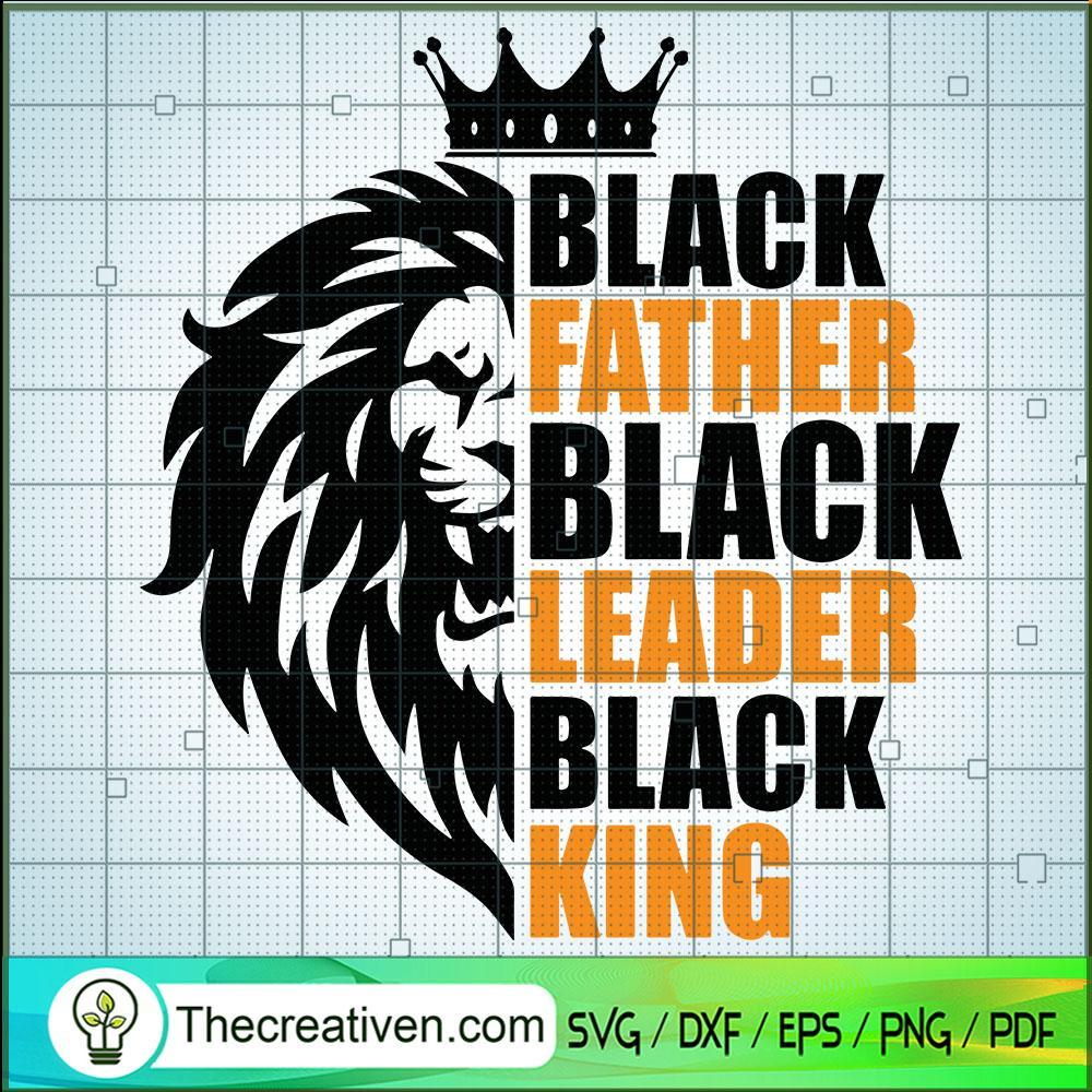 Black Father SVG Cut File for Cricut & Silhouette 1 Black Father SVG Cut File for Cricut & Silhouette