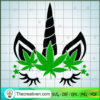 Unicorn Cannabis SVG, Cannabis SVG, Unicorn SVG 3 161 copy 3