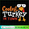 Coolest Turkey In Town SVG, Turkey SVG, Thanksgiving SVG 3 382 copy