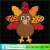Cute Chick Turkey SVG, Turkey SVG, Thanksgiving SVG 2 377 copy
