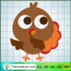 Baby Turkey SVG, Turkey SVG, Thanksgiving SVG