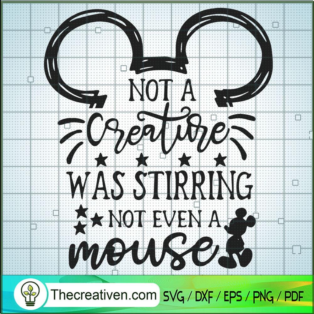 Not A Creature Was Stirring Not Even A SVG Cut File fo Design 48590 1 Not A Creature Was Stirring Not Even A SVG Cut File fo Design 48590