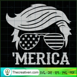 Donald Trump Merica SVG, USA President SVG, Donald Trump SVG