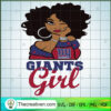 Giants Girl SVG, Giants Logo SVG, NFL Team SVG