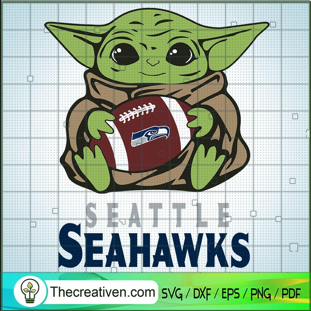 Baby Yoda Seattle Seahawks SVG, Baby Yoda SVG, NFL Team SVG 1 Baby Yoda Seattle Seahawks SVG, Baby Yoda SVG, NFL Team SVG