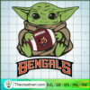 Baby Yoda Bengals SVG, Baby Yoda SVG, NFL Sport SVG