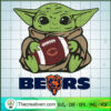 Baby Yoda Chicago Bears SVG, Baby Yoda SVG, NFL Sport SVG 3 77 copy 10