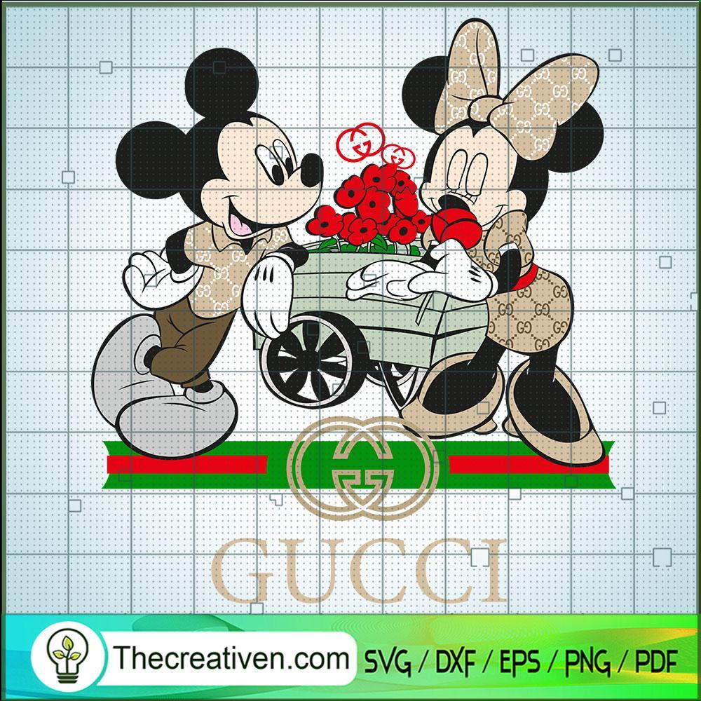 Disney Mickey And Minnie Gucci SVG Cut File for Cricut & Silhouette 1 Disney Mickey And Minnie Gucci SVG Cut File for Cricut & Silhouette