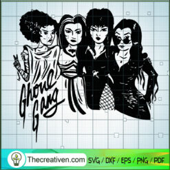 Ghoul Gang Witch SVG, Witches SVG, Halloween SVG