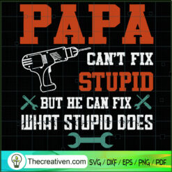 Papa Can't Fix Stupid SVG, Working SVG, Job SVG